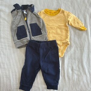 3 Piece Baby Boy Outfit